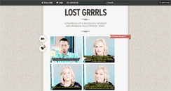 Desktop Screenshot of lostgrrrls.tumblr.com