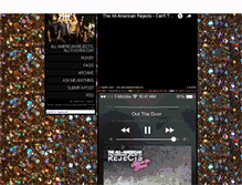 Tablet Screenshot of all-american-rejects.tumblr.com