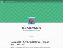 Tablet Screenshot of claracmusic.tumblr.com