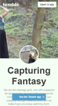 Mobile Screenshot of capturingfantasy.tumblr.com