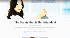 Desktop Screenshot of hori-maki.tumblr.com