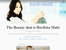 Tablet Screenshot of hori-maki.tumblr.com