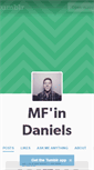 Mobile Screenshot of mfdaniels.tumblr.com