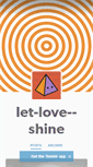 Mobile Screenshot of let-love--shine.tumblr.com