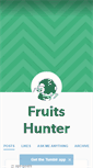 Mobile Screenshot of fruitshunter.tumblr.com