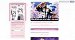 Desktop Screenshot of animepickuplines.tumblr.com