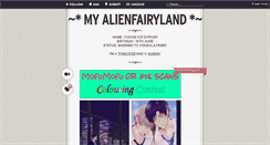 Desktop Screenshot of alienfairyland.tumblr.com