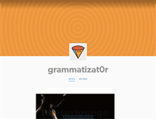 Tablet Screenshot of grammatizat0r.tumblr.com