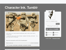 Tablet Screenshot of characterink.tumblr.com