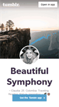 Mobile Screenshot of beautiful-simphony.tumblr.com