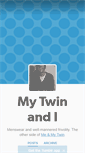 Mobile Screenshot of mytwinandi.tumblr.com