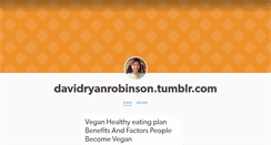 Desktop Screenshot of davidryanrobinson.tumblr.com