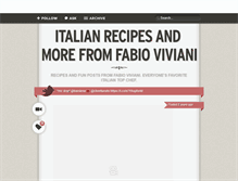 Tablet Screenshot of fabioviviani.tumblr.com