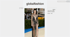 Desktop Screenshot of globalfashion.tumblr.com