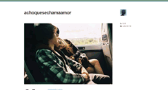 Desktop Screenshot of achoquesechamaamor.tumblr.com