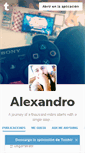 Mobile Screenshot of alexandr0.tumblr.com