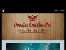 Tablet Screenshot of doodlesandnoodles.tumblr.com