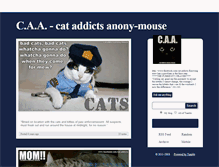 Tablet Screenshot of cataddictsanonymouse.tumblr.com