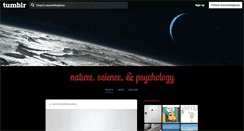 Desktop Screenshot of moonofneptune.tumblr.com