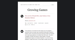 Desktop Screenshot of growinggames.tumblr.com