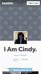 Mobile Screenshot of iamcindy.tumblr.com