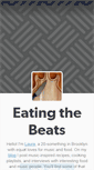 Mobile Screenshot of eatingthebeats.tumblr.com