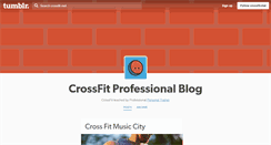 Desktop Screenshot of crossfit-mel.tumblr.com