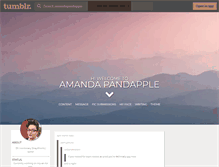 Tablet Screenshot of amandapandapple.tumblr.com