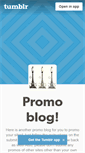 Mobile Screenshot of no-string-promos.tumblr.com