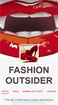 Mobile Screenshot of fashionoutlaw.tumblr.com