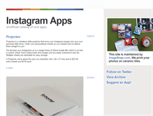 Tablet Screenshot of instagramapps.tumblr.com