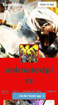 Mobile Screenshot of animatedpics.tumblr.com