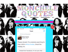 Tablet Screenshot of monchelequotes.tumblr.com