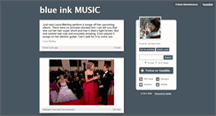 Desktop Screenshot of blueinkmusic.tumblr.com