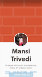 Mobile Screenshot of mansitrivedi.tumblr.com