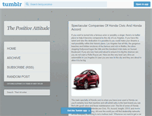 Tablet Screenshot of living-positive.tumblr.com