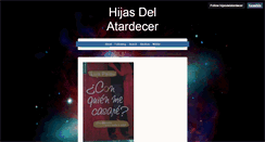 Desktop Screenshot of hijasdelatardecer.tumblr.com