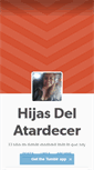 Mobile Screenshot of hijasdelatardecer.tumblr.com