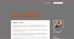 Desktop Screenshot of chrisgoeppner.tumblr.com