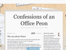 Tablet Screenshot of confessionsofanofficepeon.tumblr.com