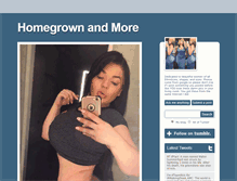 Tablet Screenshot of homegrownnmore.tumblr.com