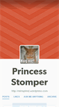 Mobile Screenshot of princessstomper.tumblr.com
