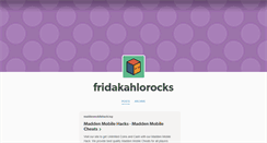 Desktop Screenshot of fridakahlorocks.tumblr.com