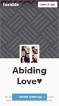 Mobile Screenshot of abiding-love.tumblr.com