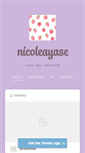 Mobile Screenshot of nicoleayase.tumblr.com