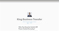 Desktop Screenshot of kingsbusinesstransfer.tumblr.com