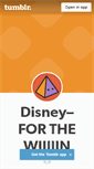 Mobile Screenshot of disneyftw.tumblr.com