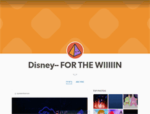 Tablet Screenshot of disneyftw.tumblr.com