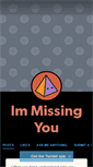 Mobile Screenshot of immissingyou.tumblr.com