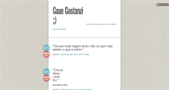 Desktop Screenshot of cauecostanzi.tumblr.com
